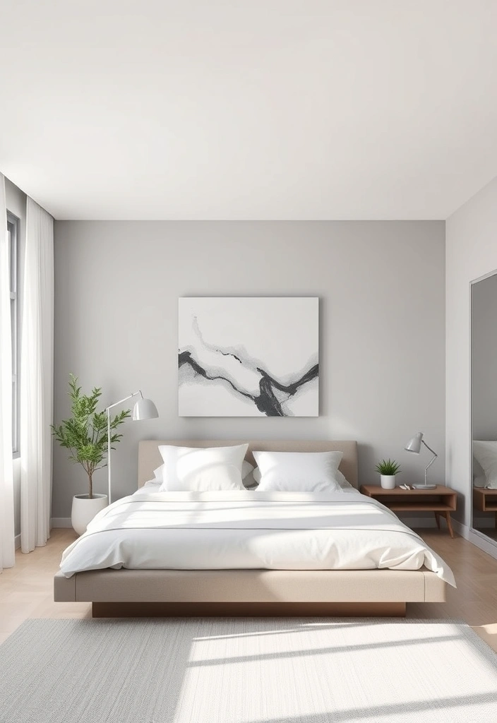 15 Stunning Bedroom Ideas for Small Rooms That Every Woman Will Adore! - 1. Minimalist Magic