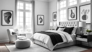 18 Inspiring Black and White Bedroom Ideas for Stylish Accent Chairs! 18 Inspiring Black and White Bedroom Ideas for Stylish Accent Chairs!