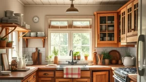 Charming and Cozy: Rustic Farmhouse Kitchen Cabinet Organization Ideas!