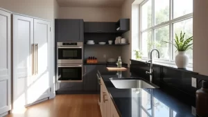 Dramatic Flair: 19 Color Palettes That Make Black Countertops the Star of Your Kitchen!