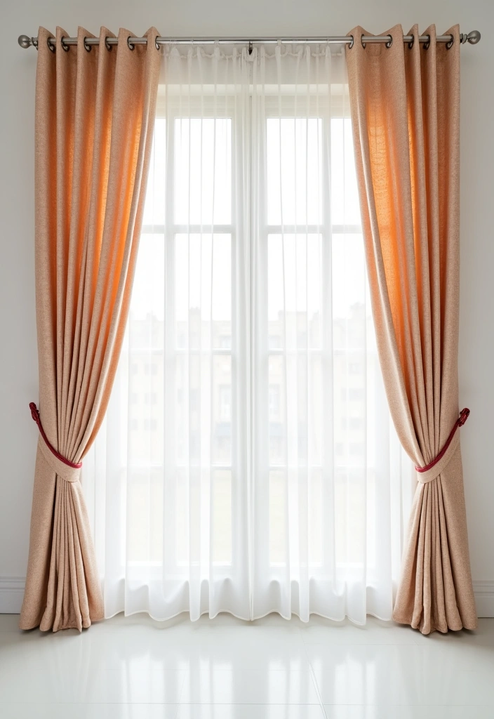 17 Color Theory Secrets to Add a Pop of Color to Your White Room (You Won't Believe #3!) - 13. Colorful Window Treatments