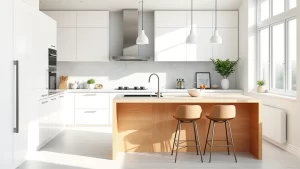 20 Space-Saving Narrow Kitchen Islands With Seating That Are Pure Genius!