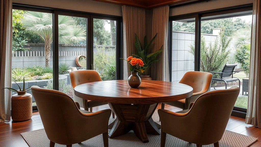 2025 Dining Room Trends: 35 Curved Furniture + Sustainable Materials That Will Wow Your Guests!