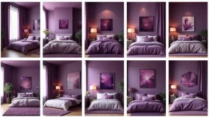 21 Jaw-Dropping Small Bedroom Ideas in Bold Deep Purple You Need to See!