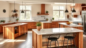 21 Modern Rustic Kitchen Islands with Seating to Revamp Your Culinary Space!