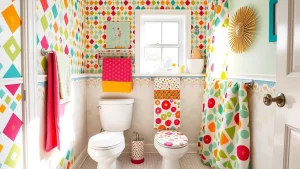 21 Playful Patterns to Make Your Downstairs Toilet Stand Out!