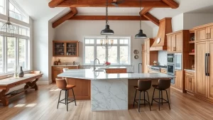 25 Open Concept T-Shaped Kitchen Islands with Seating for a Seamless Flow!