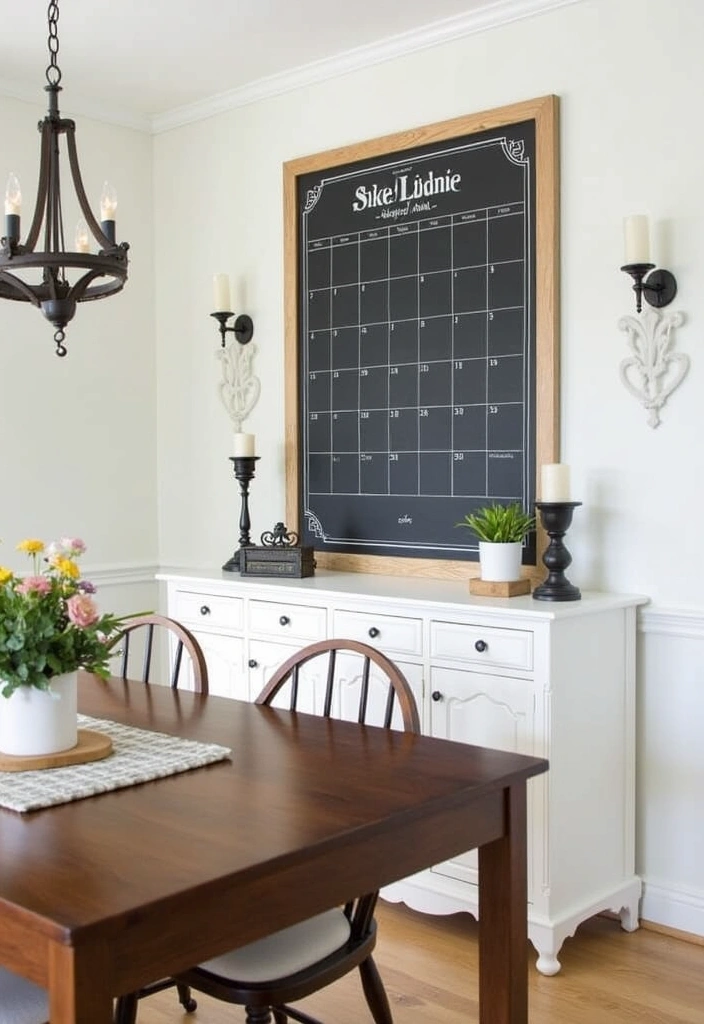 29 Charming Tiny Dining Room Wall Decor Ideas to Enhance Your Space! - 14. Multi-Functional Art