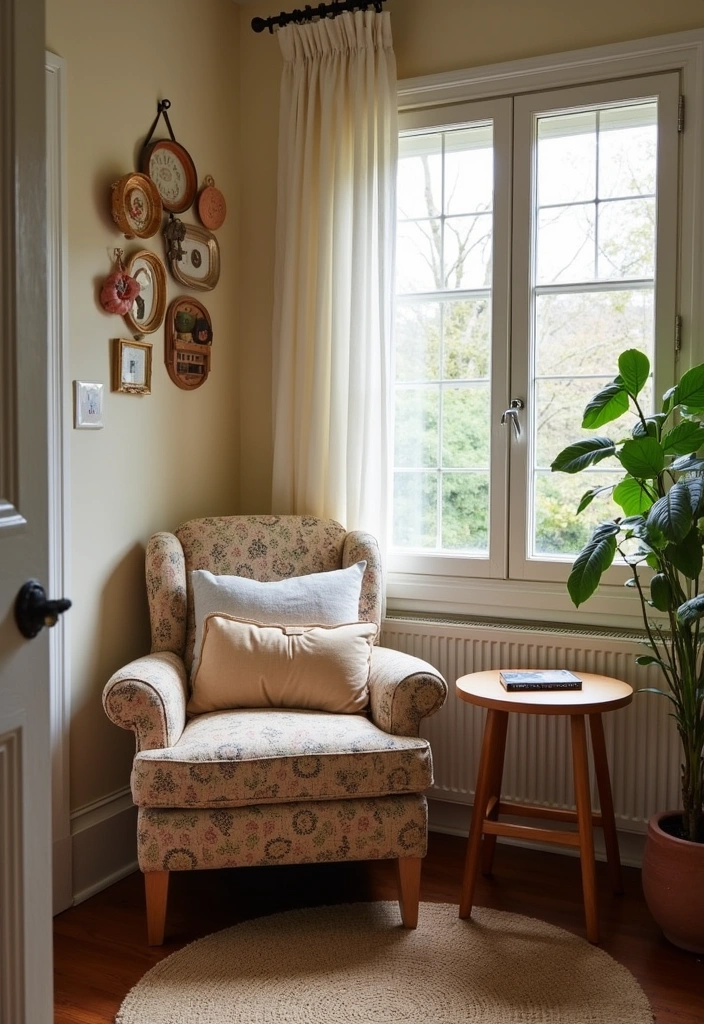 29 Charming Tiny Dining Room Wall Decor Ideas to Enhance Your Space! - 21. Cozy Nook Decor