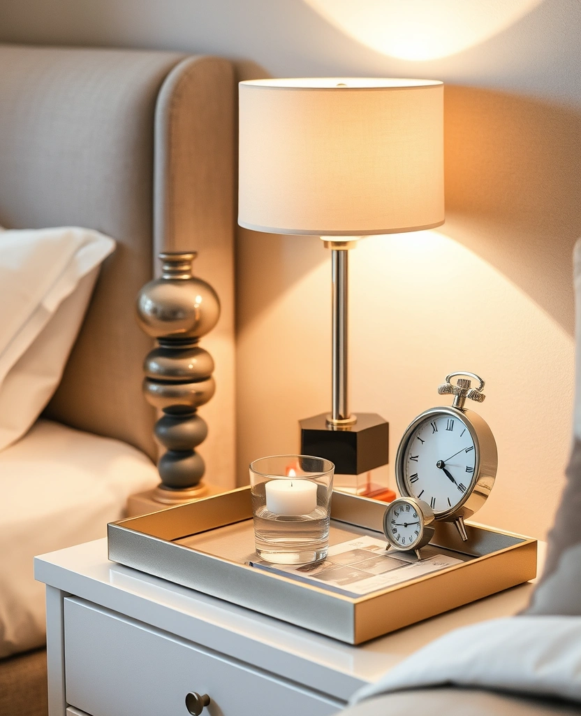 29 Interior Designer Insights: Create a Chic Bedroom with Dusty Rose Accents! - 19. Cozy Bedside Details: Personalize Your Space