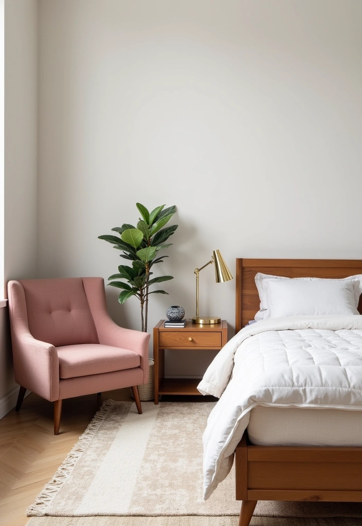 29 Interior Designer Insights: Create a Chic Bedroom with Dusty Rose Accents! - 3. Furniture Finesse: Select Key Pieces