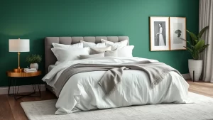 30 Emerald Green Bedroom Ideas Featuring Stunning Accent Walls