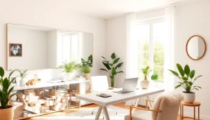 31 Mirror Tricks: Make Your Home Office Feel Larger & Brighter Instantly