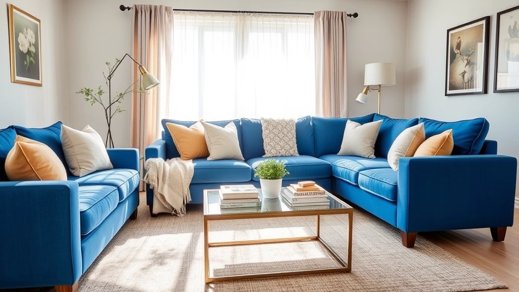 35 Jaw-Dropping Blue Sofa and Curtain Combinations You Need to See to Believe!