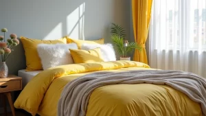 Brighten Your Space: 19 Creative Yellow Bedsheet Bedroom Ideas for a Cheerful Retreat!