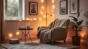 Cozy Corners: How to Decorate a Reading Nook with Warm Lighting and Textiles