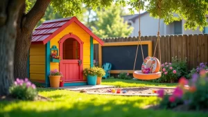 Create a Colorful Backyard Play Area: 19 Fun and Cheap DIY Ideas for Kids!
