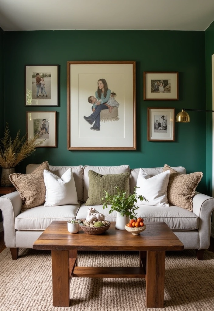 Embrace Comfort: 30 Warm Green Paint Picks for a Cozy Home in 2025! - 13. Fernwood Retreat: Cozy and Down-to-Earth