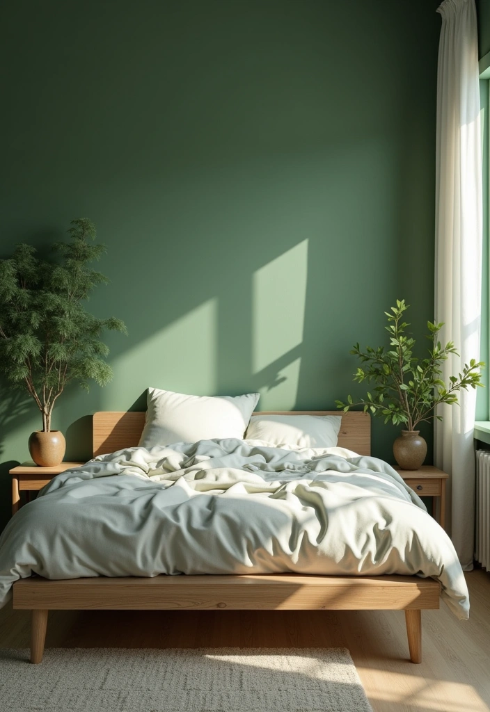 Embrace Comfort: 30 Warm Green Paint Picks for a Cozy Home in 2025! - 15. Green Tea: A Subtle Touch of Calm