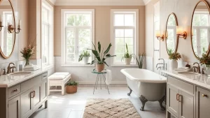 How to Create a Timeless Bathroom: 45 Neutral Tones, Marble & Vintage Fixtures