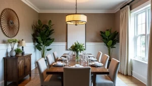 How to Incorporate Board and Batten in Your Dining Room Wall Decor