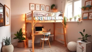 Maximize Your Small Room: 29 Stunning Loft Beds for Teenagers with Aesthetic Vibes