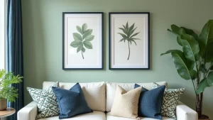 Navy and Sage Green: 21 Creative Ideas for Perfect Color Pairing in Every Room for 2025