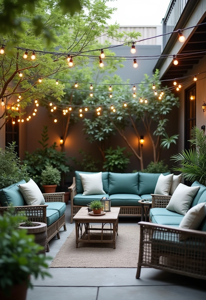 Navy and Sage Green: 21 Creative Ideas for Perfect Color Pairing in Every Room for 2025 - 9. Inviting Outdoor Space