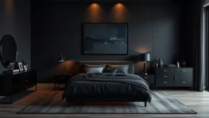 Sleek and Sophisticated: 31 Men’s Bedroom Color Schemes with Dark Hues