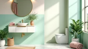 Soft Hues to Bold Tones: 31 Bathroom Refresh Ideas with Calming Colors and Chic Fixtures!
