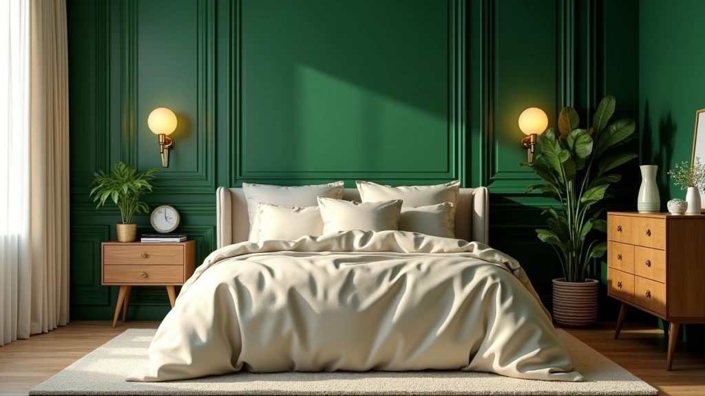 Transform Your Space: 19 Luxe Green Bedroom Paint Ideas with Stylish Furniture and Accents!