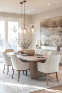 Transform Your Space: 29 Stylish Dining Rooms with Sage and Blue Paint and Elegant Chairs!