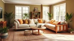 Transform Your Space: How to Decorate a Cozy Living Room with Earthy Tones