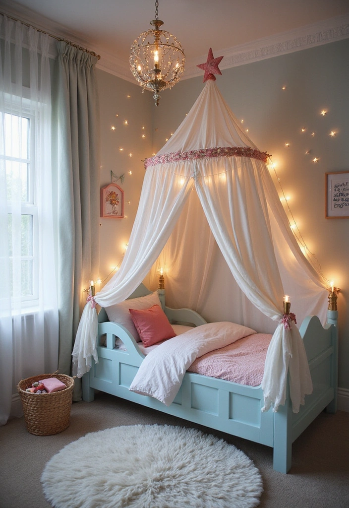 20 Adorable Toddler Boy Room Decor Ideas for Small Spaces That Will Melt Your Heart! (You Won't Believe #11!) - 11. Magical Fairy Tale Dreams