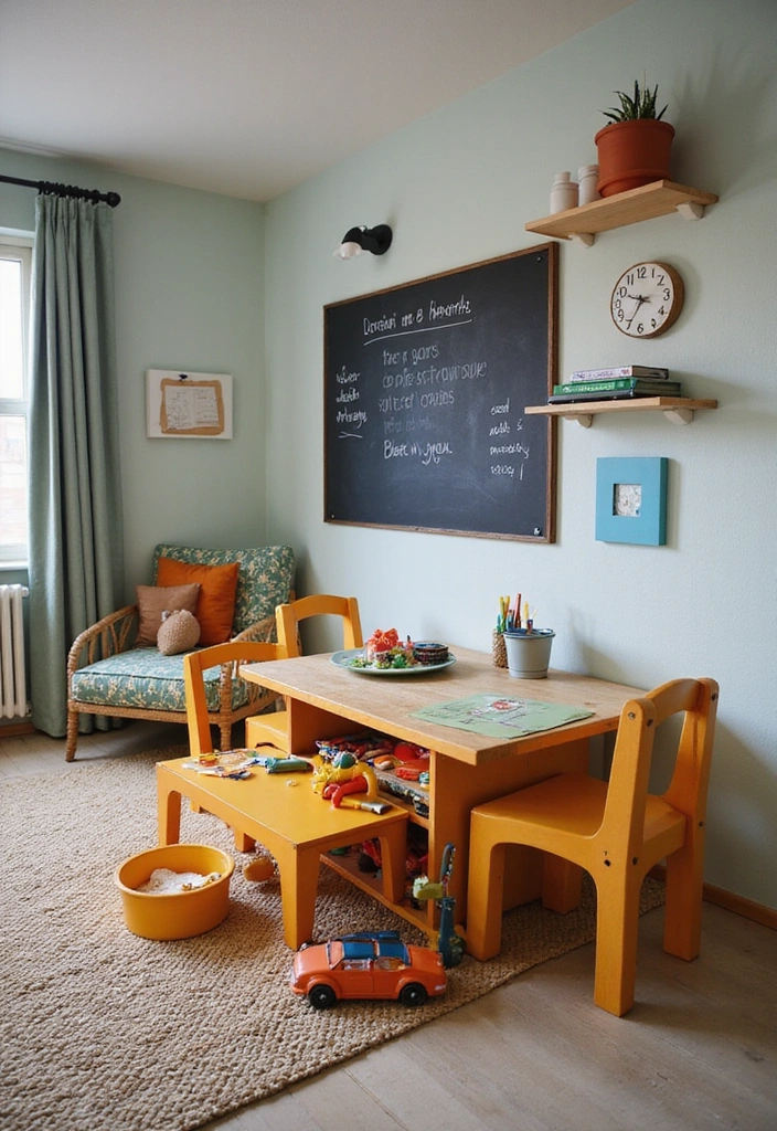 20 Adorable Toddler Boy Room Decor Ideas for Small Spaces That Will Melt Your Heart! (You Won't Believe #11!) - 14. Fun and Functional Playroom Area