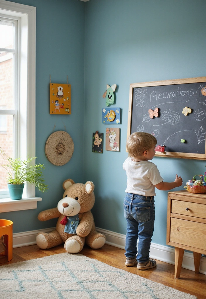 20 Adorable Toddler Boy Room Decor Ideas for Small Spaces That Will Melt Your Heart! (You Won't Believe #11!) - 20. Interactive Wall Features