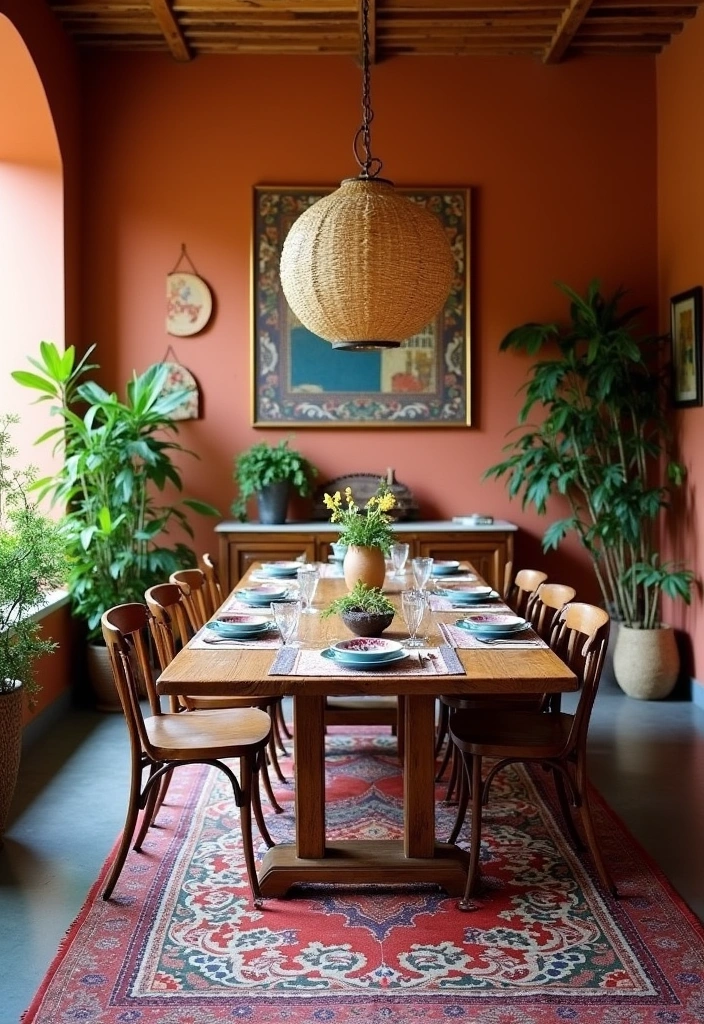 Transform Your Dining Room: 21 Gorgeous Wall Colors That Complement Gray Floors! - 7. Warm Terracotta: Embrace the Earth