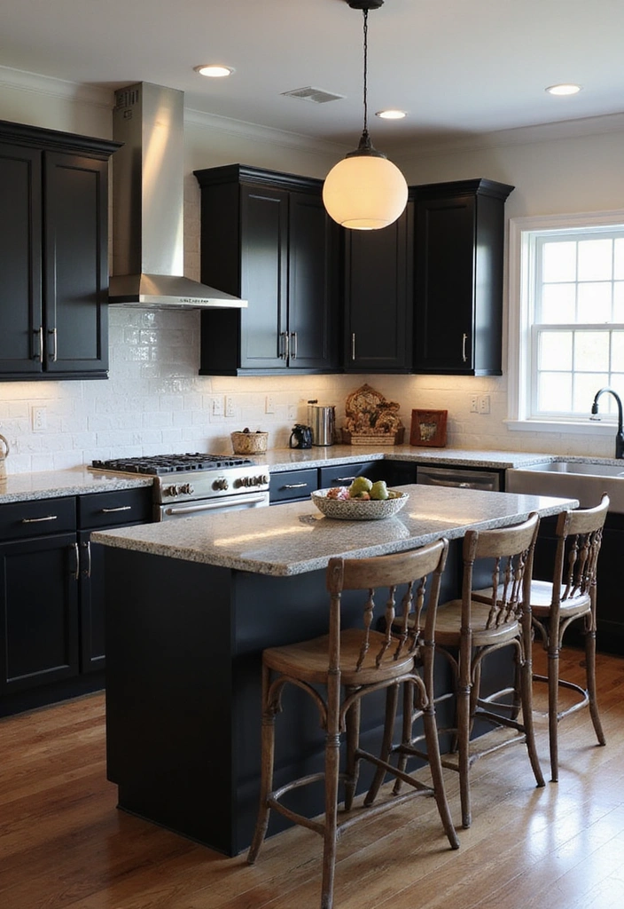 18 Striking Black Kitchen Cabinets with Granite Tops Paired with Stylish Bar Stools! - Conclusion