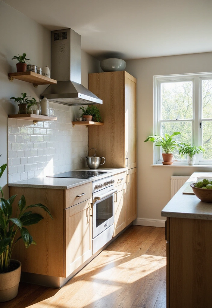 21 Küchen Ideen: Helle Einrichtung mit Weiß und hohen Decken für ein luftiges Ambiente! - 21. Nachhaltigkeit im Küchendesign