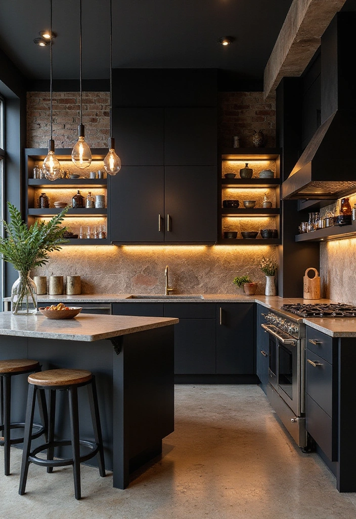 21 Luxe Industrial Kitchen: Dark Cabinetry Meets Modern Elegance with Stunning Lighting! - Conclusion