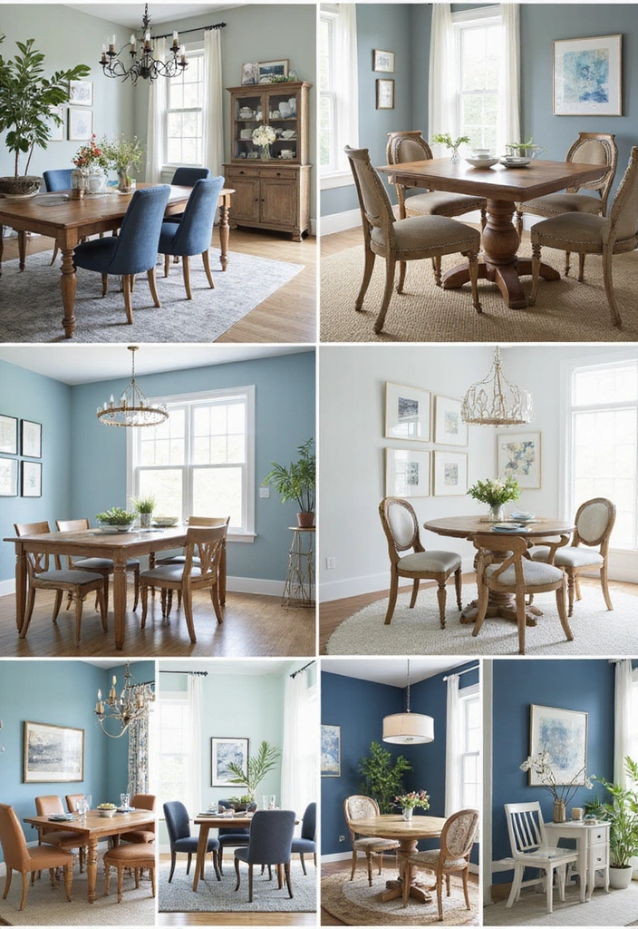 21 Stylish Dining Room Designs with Benjamin Moore Blue Paint Color and Elegant Wooden Tables! - Conclusion