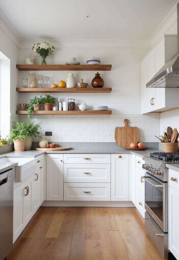 31 Stunning Floating Shelves Ideas for a Stylish White Kitchen with Elegant Flooring! - Conclusion