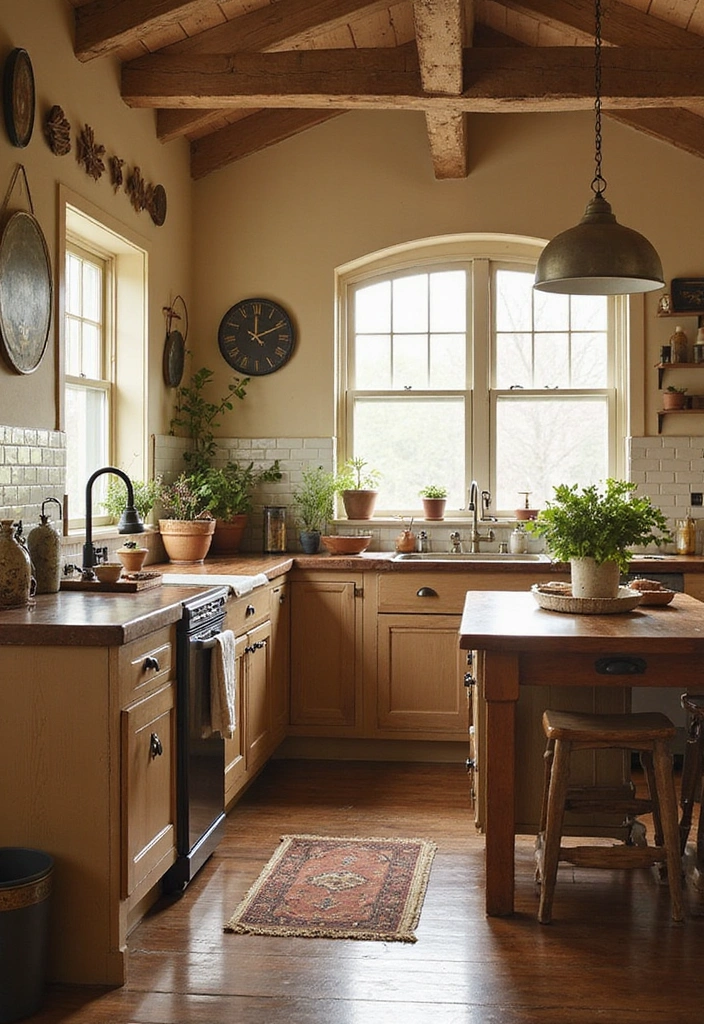Be Inspired by These 31 Beautiful Behr Paint Combinations in Living Rooms, Bedrooms & Kitchens! - 13. Rustic Charm: Warm Beige and Earthy Browns