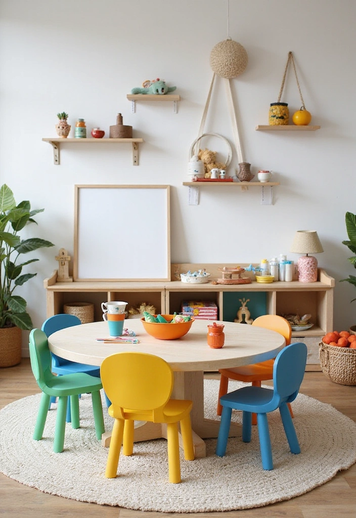 How to Achieve Comfort? Discover Simple DIY Furniture Ideas for a Modern Minimalist Look! - 14. Simple Kids' Play Table