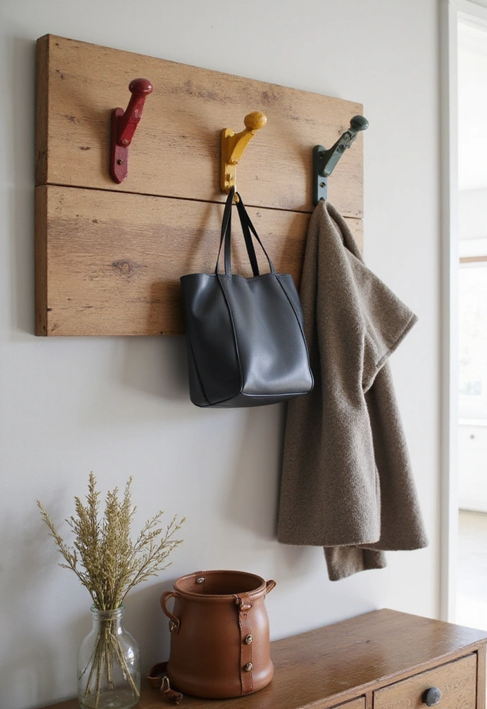 How to Achieve Comfort? Discover Simple DIY Furniture Ideas for a Modern Minimalist Look! - 15. Personalized DIY Wall Hooks