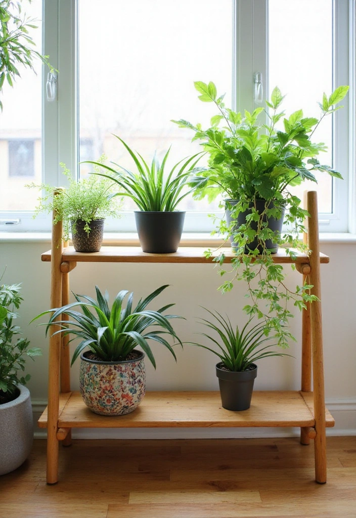 How to Achieve Comfort? Discover Simple DIY Furniture Ideas for a Modern Minimalist Look! - 20. Chic DIY Plant Stand
