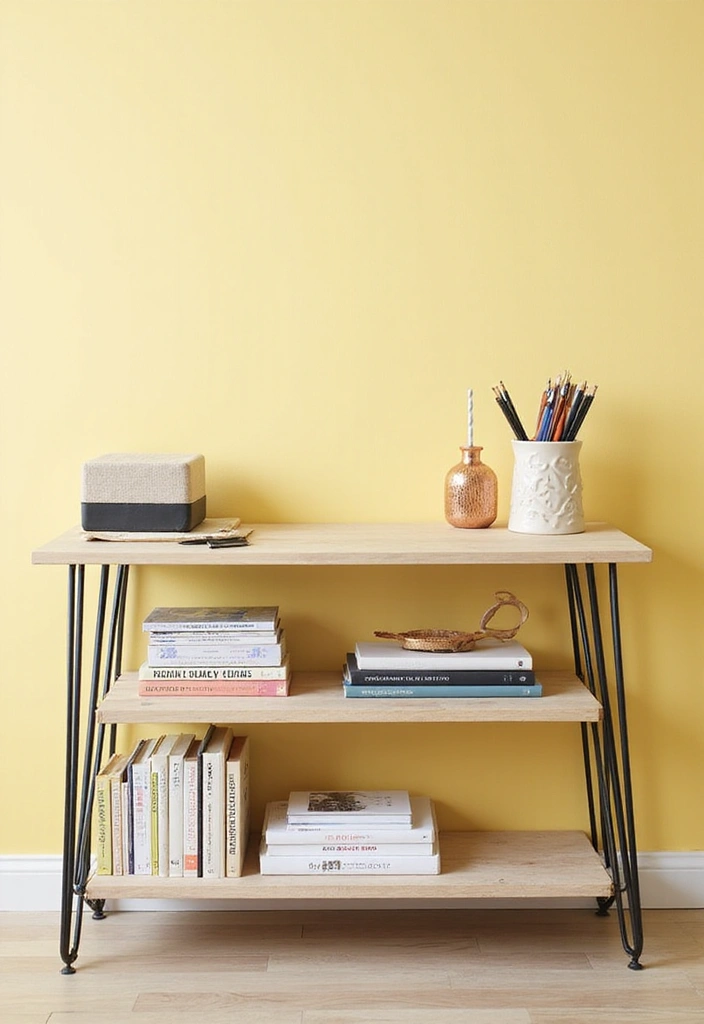 How to Achieve Comfort? Discover Simple DIY Furniture Ideas for a Modern Minimalist Look! - 6. Simple DIY Desk