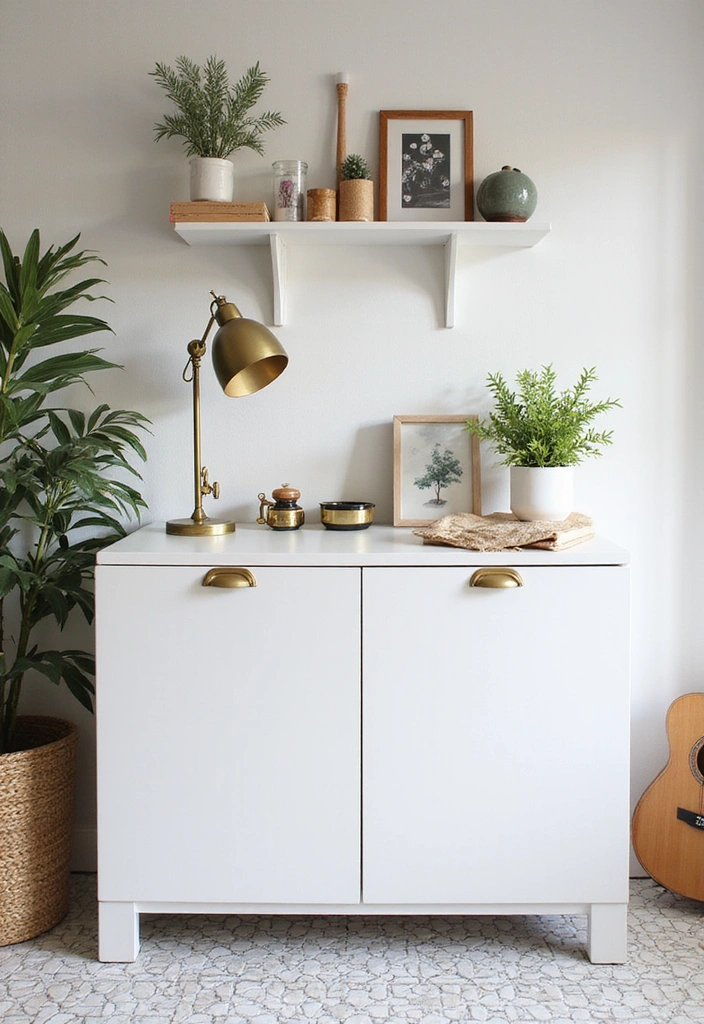 Klassische Eleganz: 21 Ideen für weiße Schränke mit goldenen Griffen und Metrofliesen! - 15. Inspirierende Details