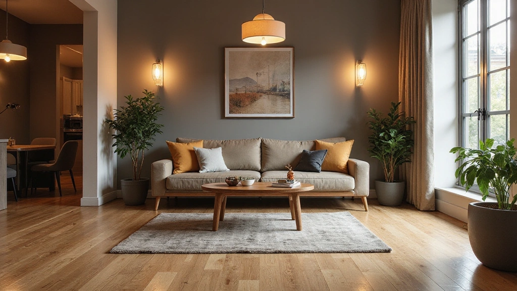 Wohnzimmer-Traum: 25 Ideen mit eleganten Eichenholzdielen und modernen Designerleuchten!