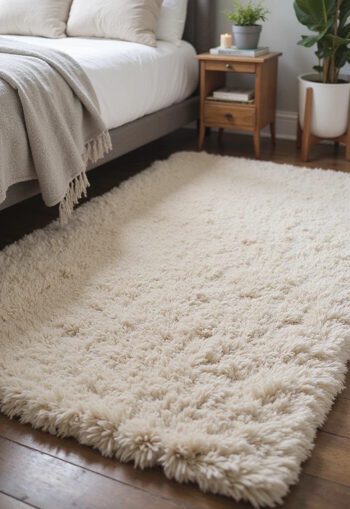 How Choosing the Right Custom Rug Can Solve Your Small Bedroom Challenges - 2. Adding Warmth and Texture